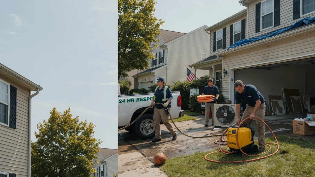 Emergency Water Damage Restoration in Folsom, PA near me